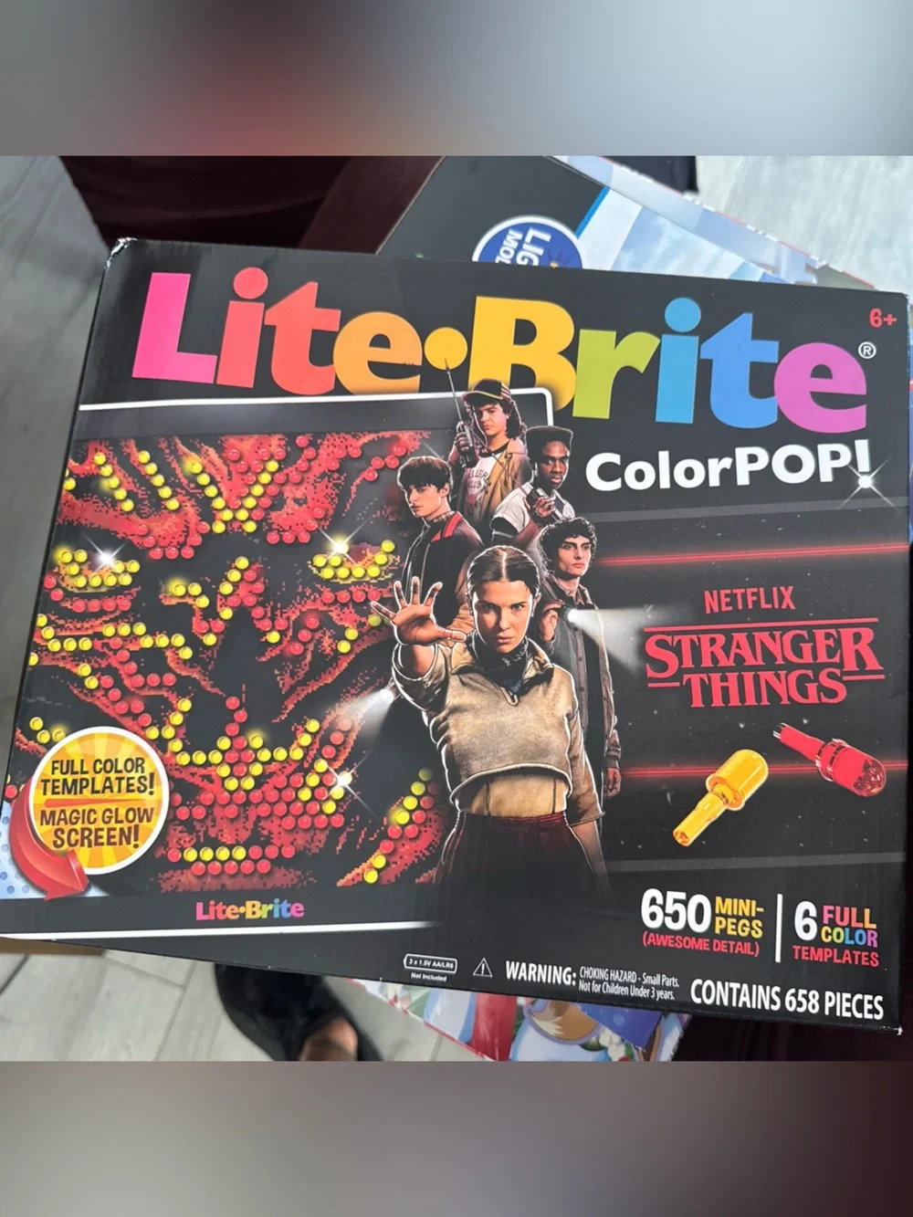 Lite-Brite ColorPOP Stranger Things Kids Toy - Multicolor
